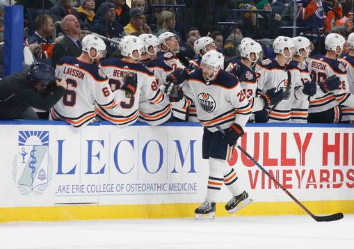 Ishockey, NHL Mar 4, 2019; Buffalo, NY, USA; Edmonton