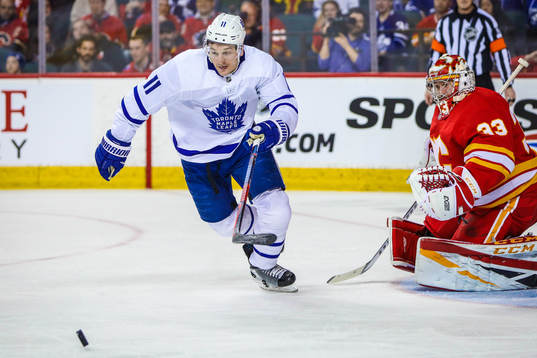 Ishockey, NHL Mar 4, 2019; Calgary, Alberta, CAN; Toronto