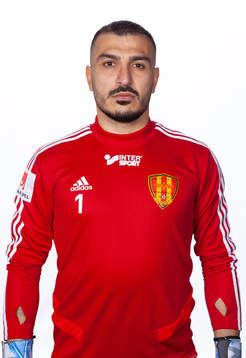 Syrianskas målvakt Abud Keriakes