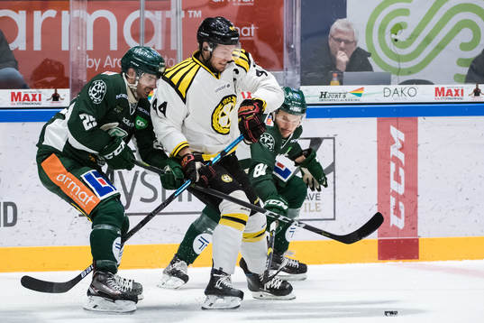 Färjestads Martin Johansson och Theodor Lennström