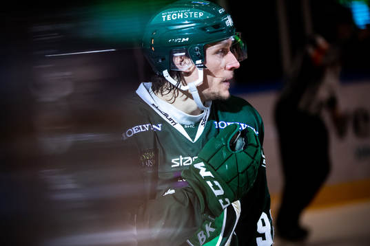 Färjestads Jesper Olofsson jublar