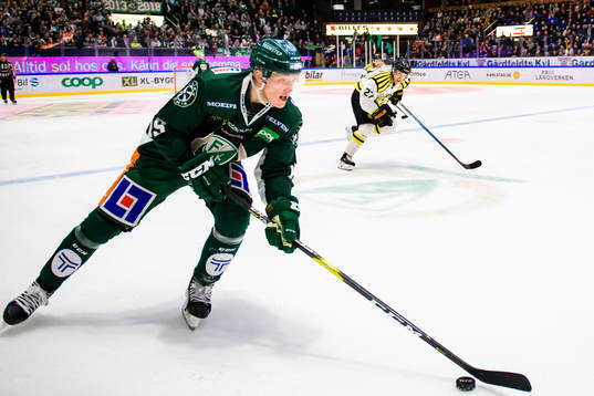 Färjestads Gustav Rydahl och Brynäs Emil Forslund