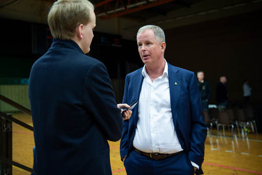 Ordförande Robert Falck