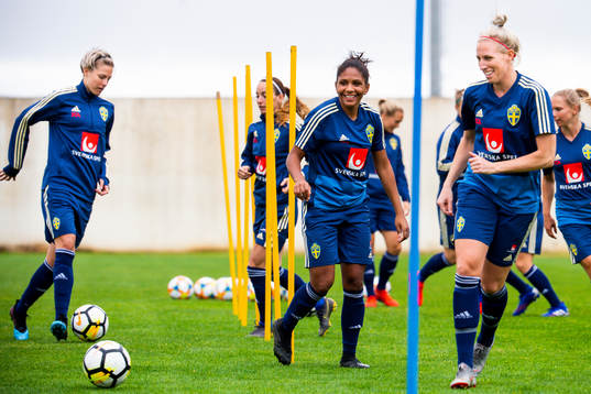 Lina Hurtig, Madelen Janogy och Sandra Adolfsson