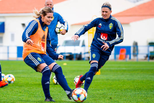 Hanna Folkesson och Olivia Schough