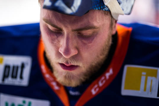 Växjös målvakt Viktor Andrén