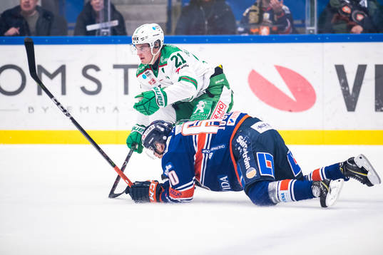Rögles Nils Höglander och Växjös Erik Josefsson