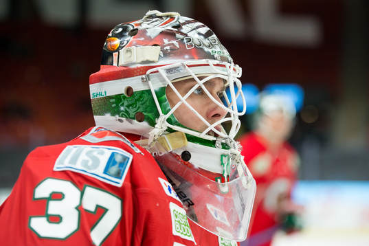 Frölundas målvakt Johan Gustafsson