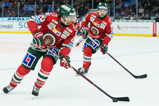 Frölundas Joel Lundqvist och Mats Rosseli Olsen