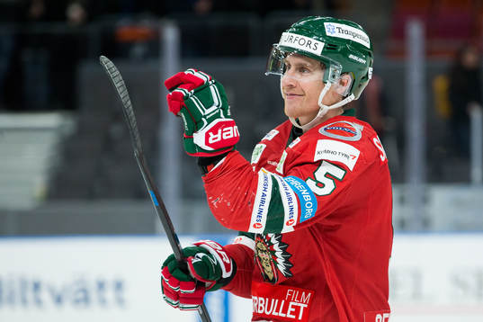 Frölundas Chay Genoway tackar publiken