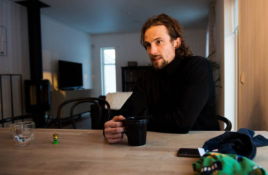 Hemma hos Linus Hallenius