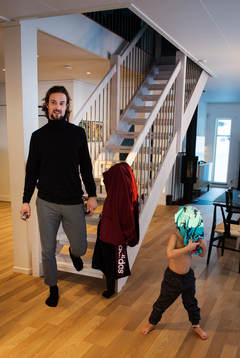 Hemma hos Linus Hallenius