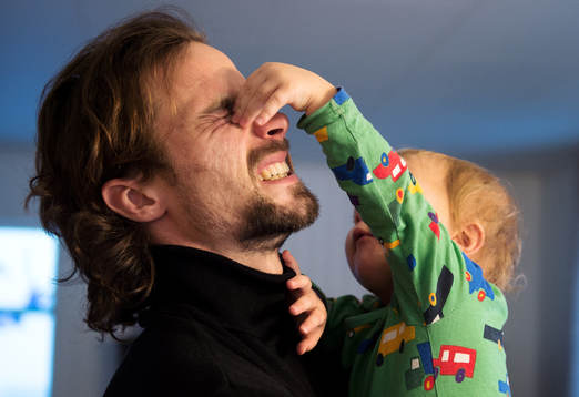 Hemma hos Linus Hallenius