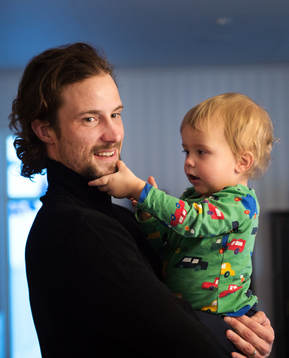 Hemma hos Linus Hallenius