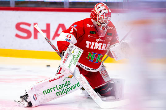 Timrås målvakt Victor Brattström