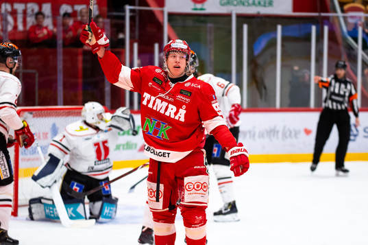 Timrås Vilmos Gallo jublar