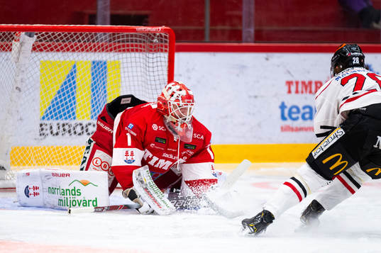 Timrås målvakt Victor Brattström
