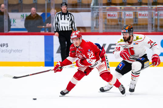 Timrås Emil Berglund och Örebros Nick Ebert
