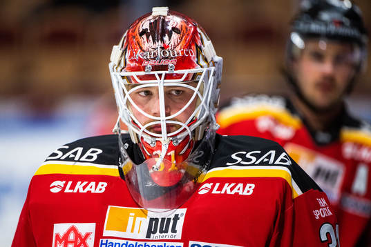 Luleås målvakt Niklas Rubin