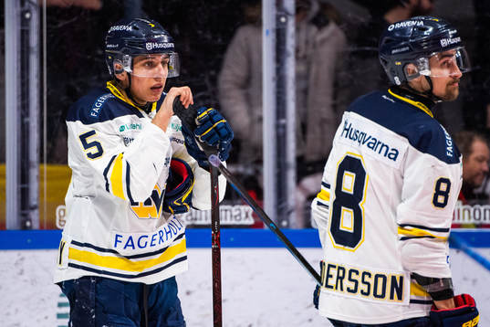 s Martin Fehérváry och Nils Andersson deppar