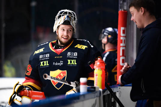 Djurgårdens målvakt Adam Reideborn