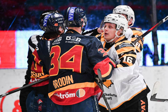 Djurgårdens Daniel Brodin i bråk med Skellefteås Linus