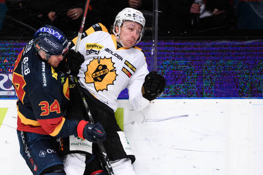 Djurgårdens Daniel Brodin och Skellefteås Patrik Norén
