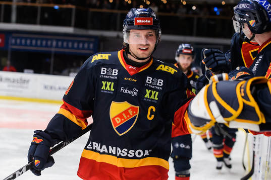 Djurgårdens Jacob Josefson jublar