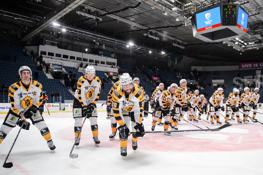 Skellefteås spelare jublar