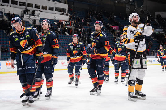 Djurgårdens Daniel Brodin, Petteri Wirtanen och Dick