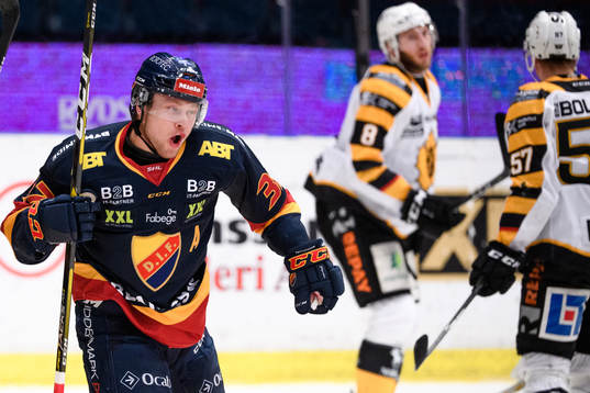 Djurgårdens Jesper Pettersson jublar