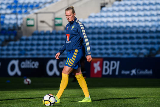 Stina Blackstenius of Sweden