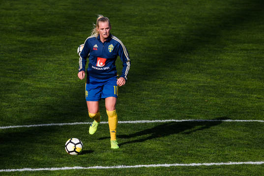 Stina Blackstenius of Sweden