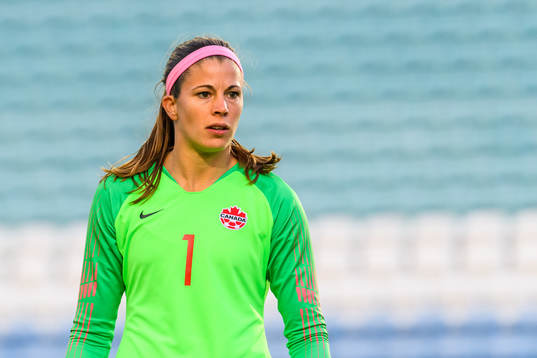 Goalkeeper Stephanie Labbe of Canada