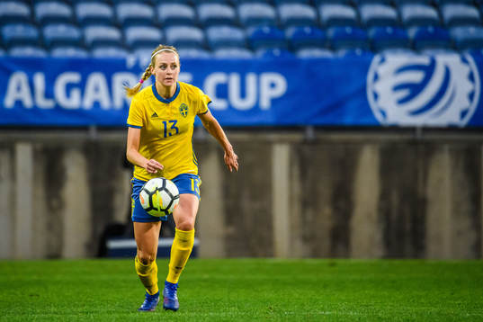 Amanda Ilestedt of Sweden