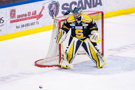 Södertäljes målvakt Alexander Sahlin