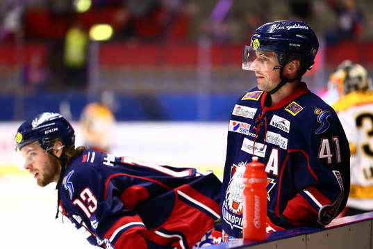 Linköpings Broc Little och Andrew Gordon