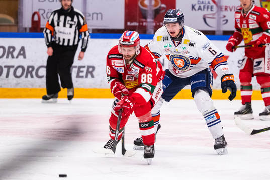Moras Mathias Bromé och Växjös Linus Högberg