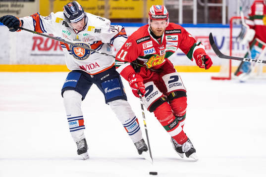 Växjös Pontus Holmberg  och Moras Alexander Hilmerson