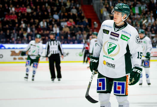 Färjestads Gustav Rydahl deppar