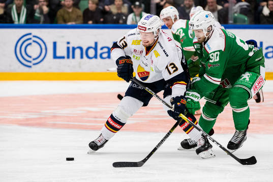 Djurgårdens Petteri Wirtanen och Rögles Ted Brithén
