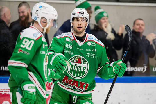 Rögles Kodie Curran jublar