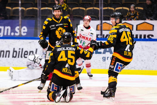 Skellefteås Oscar Möller, Mathis Olimb och Petter