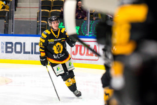 Skellefteås Andreas Wingerli jublar