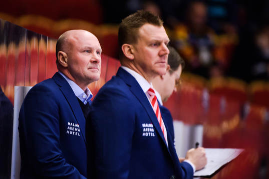 Malmö Redhawks tränare Peter Andersson, assisterande