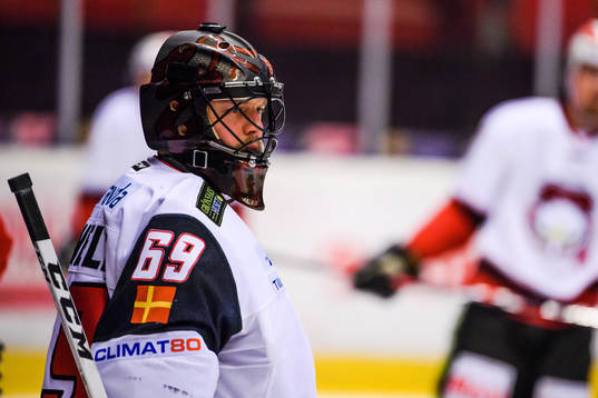 Malmö Redhawks målvakt Oscar Alsenfelt