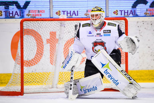 Malmö Redhawks målvakt Lars Volden