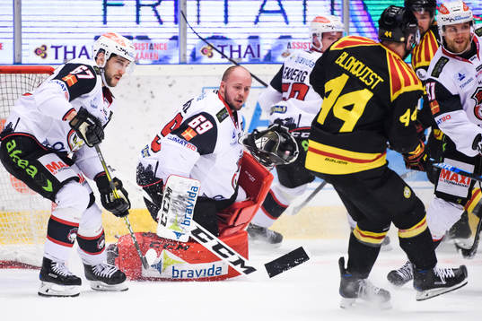 Malmö Redhawks målvakt Oscar Alsenfelt