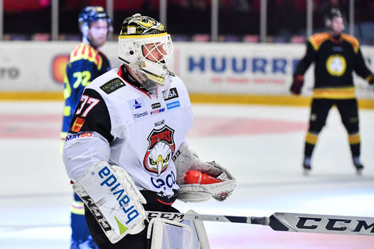 Malmö Redhawks målvakt Lars Volden blir inbytt