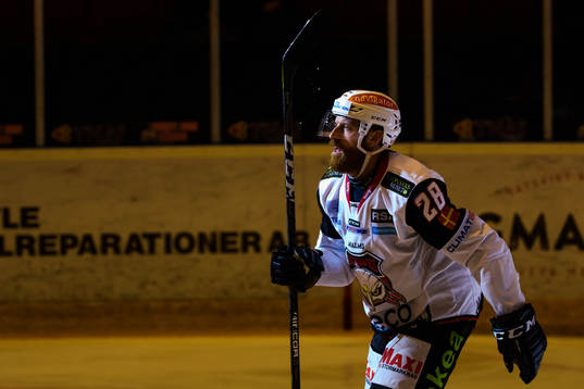 Malmö Redhawks Jens Olsson deppar